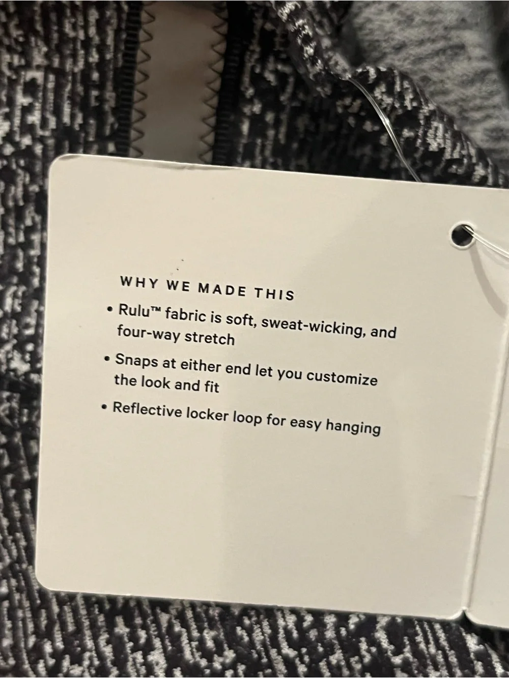 NWT Lululemon Vinyasa Scarf